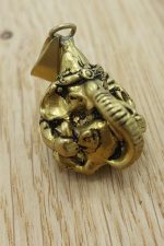 Ball Ganesh Brass Charm