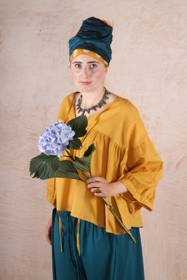 Boho Top Organic Cotton - Acacia Yellow - Image 8