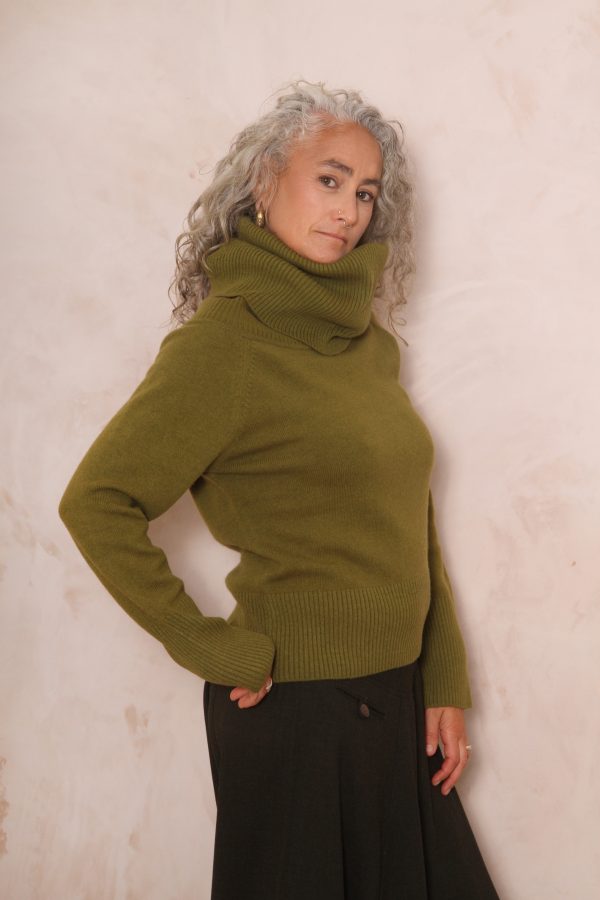 COWL NECK JUMPER PURE LAMBSWOOL preorder - Image 7