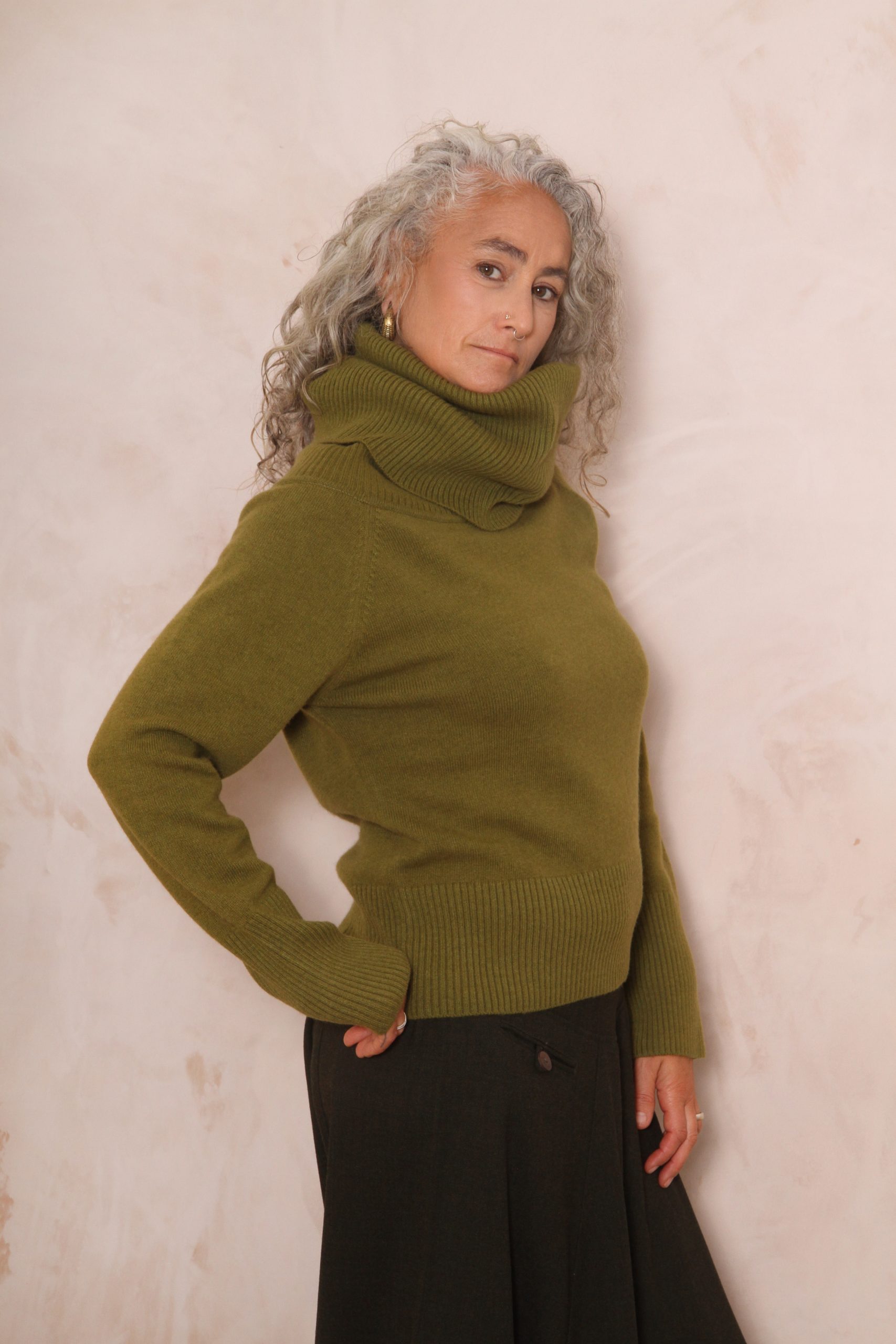 COWL NECK JUMPER PURE LAMBSWOOL preorder - Image 7