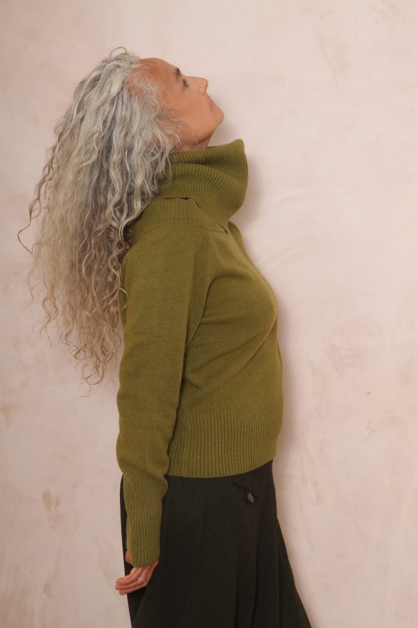 COWL NECK JUMPER PURE LAMBSWOOL preorder - Image 5