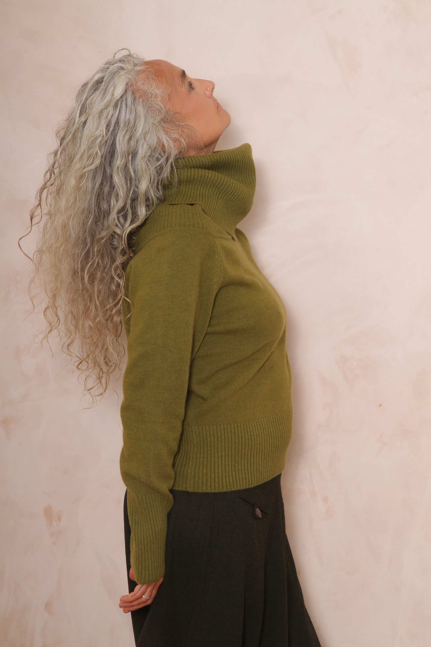 COWL NECK JUMPER PURE LAMBSWOOL preorder - Image 5