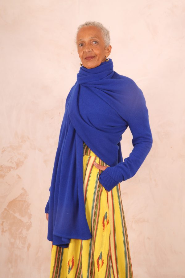 TARA SHAWL NECK CARDIGAN WITH OBI BELT PURE LAMBSWOOL PREORDER - Image 19