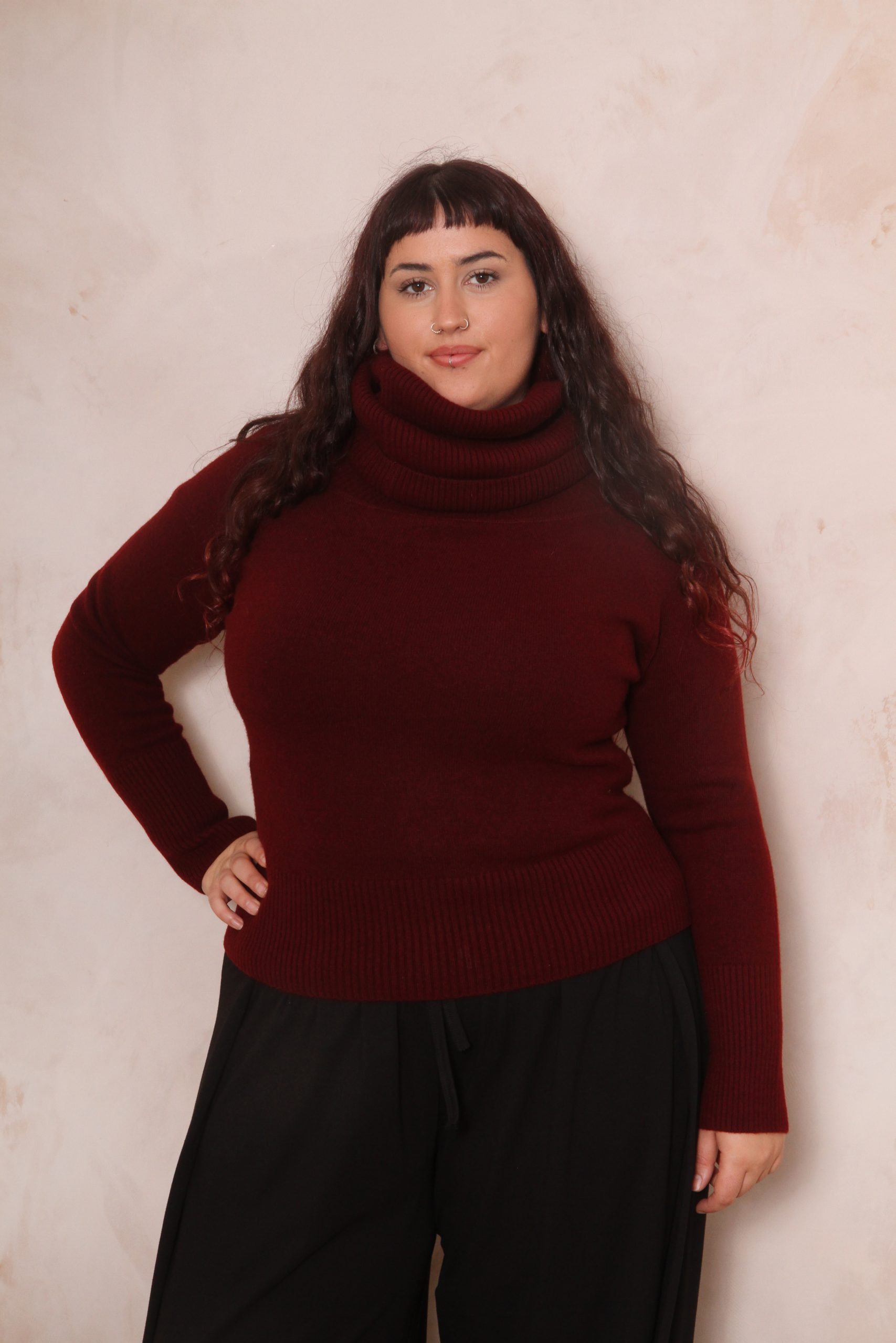 COWL NECK JUMPER PURE LAMBSWOOL preorder - Image 11