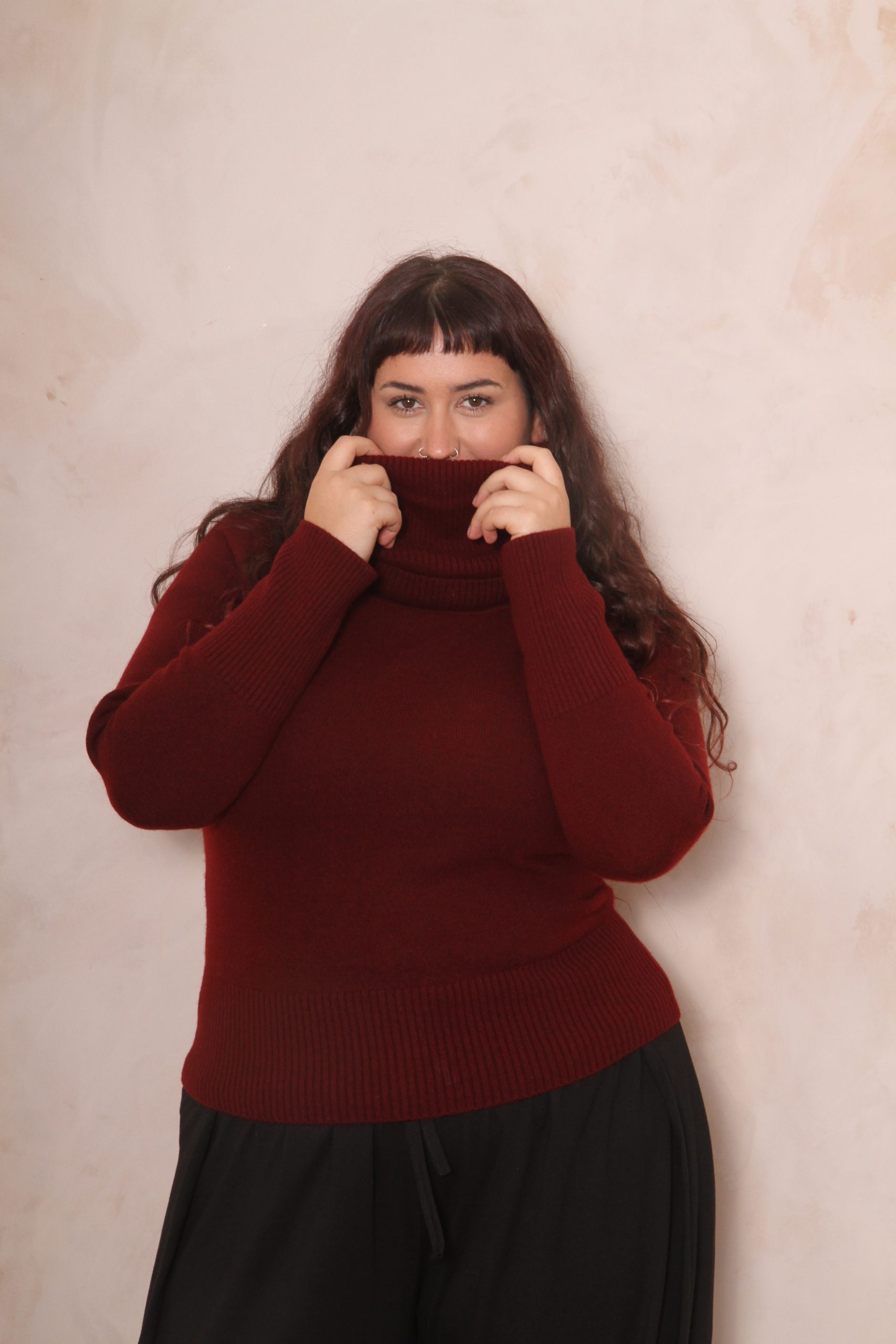 COWL NECK JUMPER PURE LAMBSWOOL preorder - Image 4