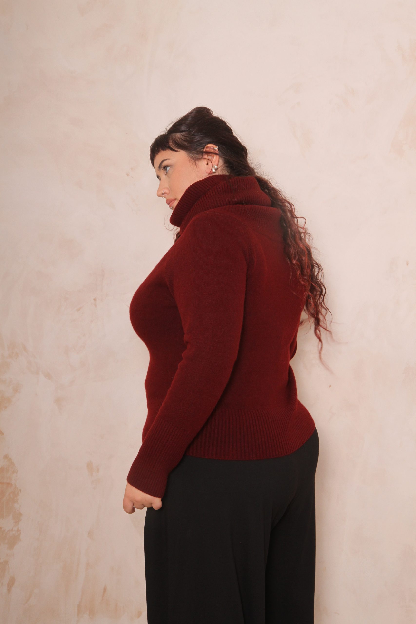 COWL NECK JUMPER PURE LAMBSWOOL preorder - Image 7