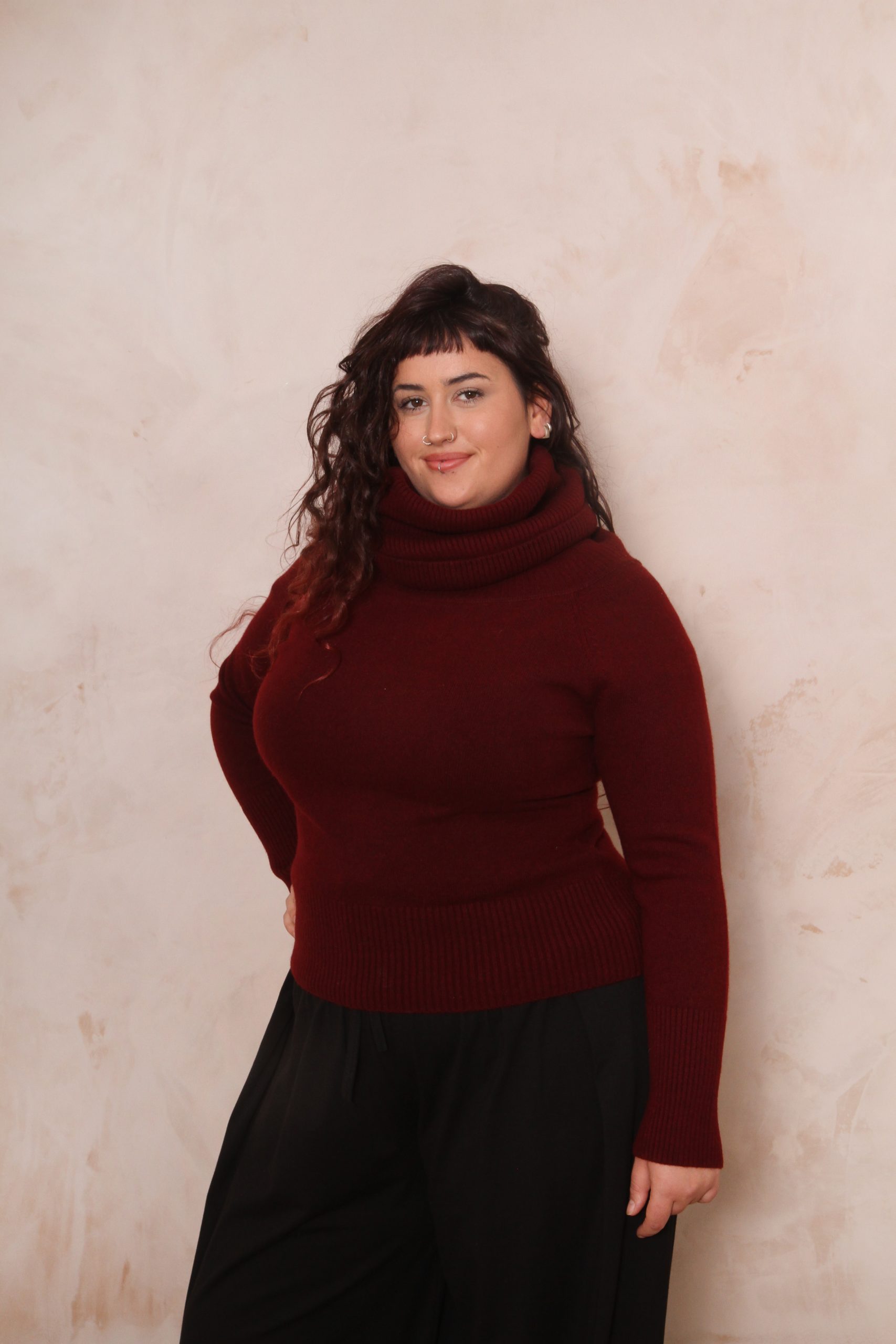 COWL NECK JUMPER PURE LAMBSWOOL preorder - Image 6