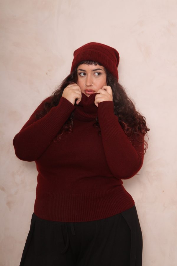 COWL NECK JUMPER PURE LAMBSWOOL preorder - Image 9