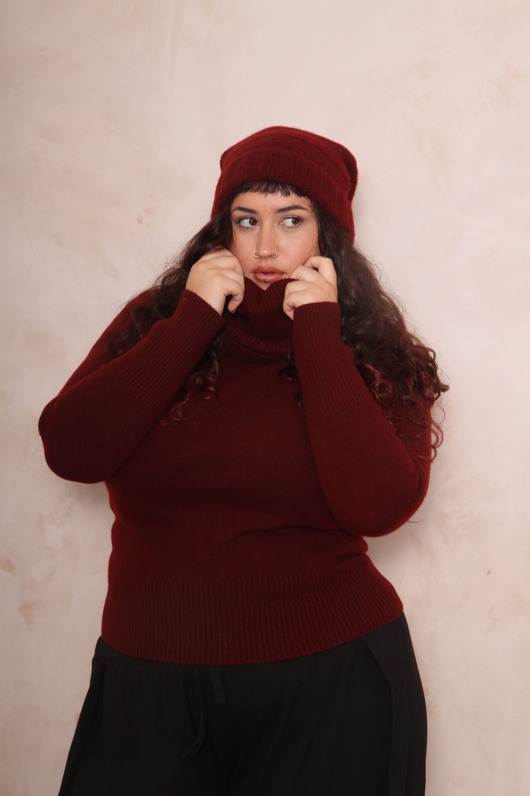 COWL NECK JUMPER PURE LAMBSWOOL preorder - Image 9