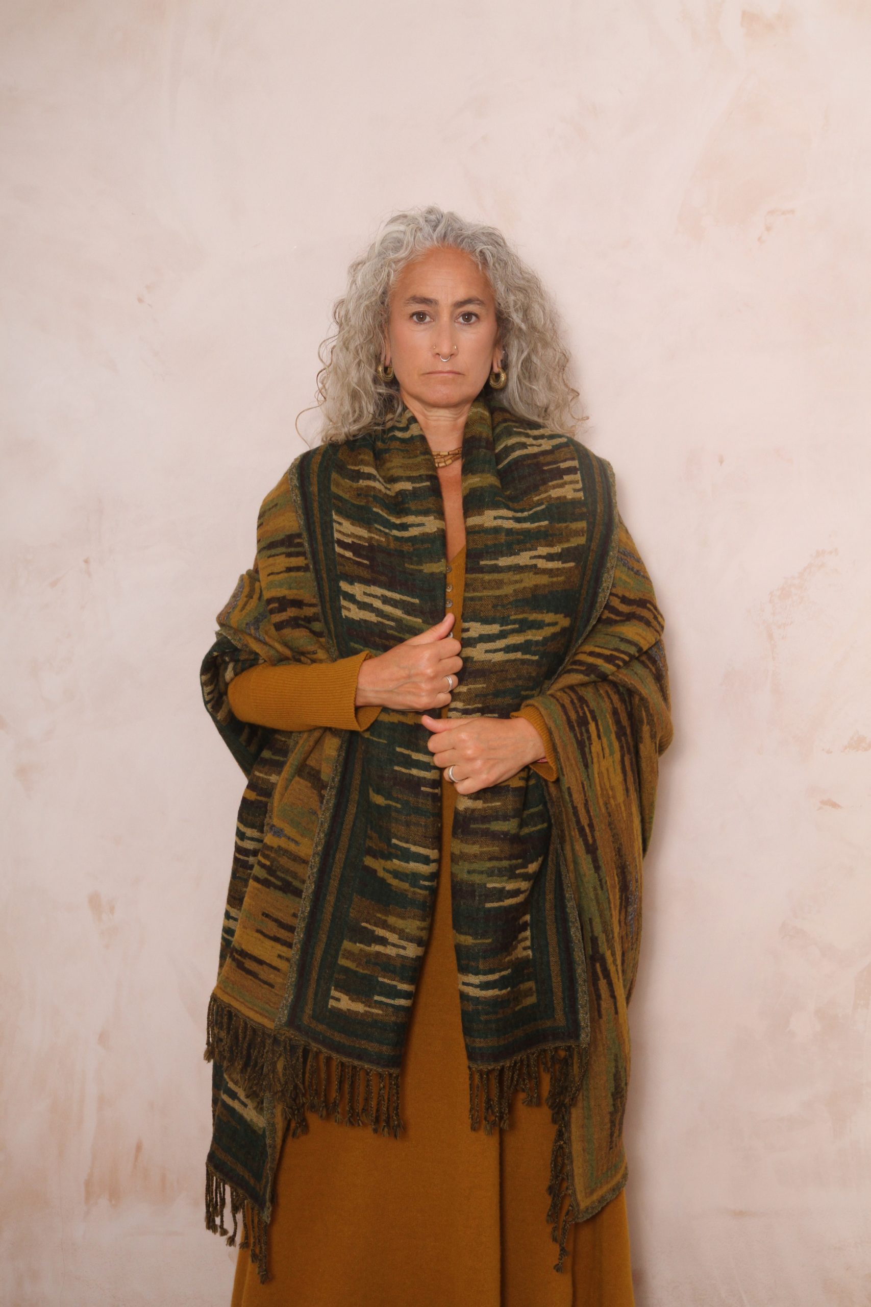 RHIANNON A-LINE MAXI DRESS PURE LAMBSWOOL PREORDER - Image 14