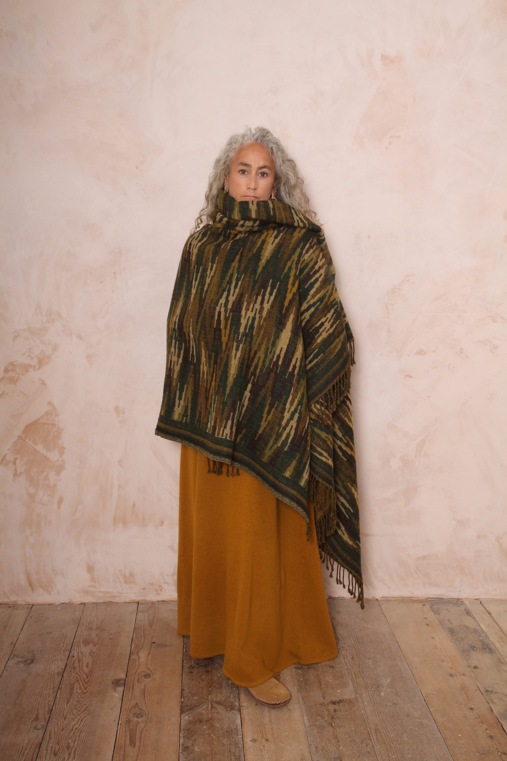 RHIANNON A-LINE MAXI DRESS PURE LAMBSWOOL PREORDER - Image 13