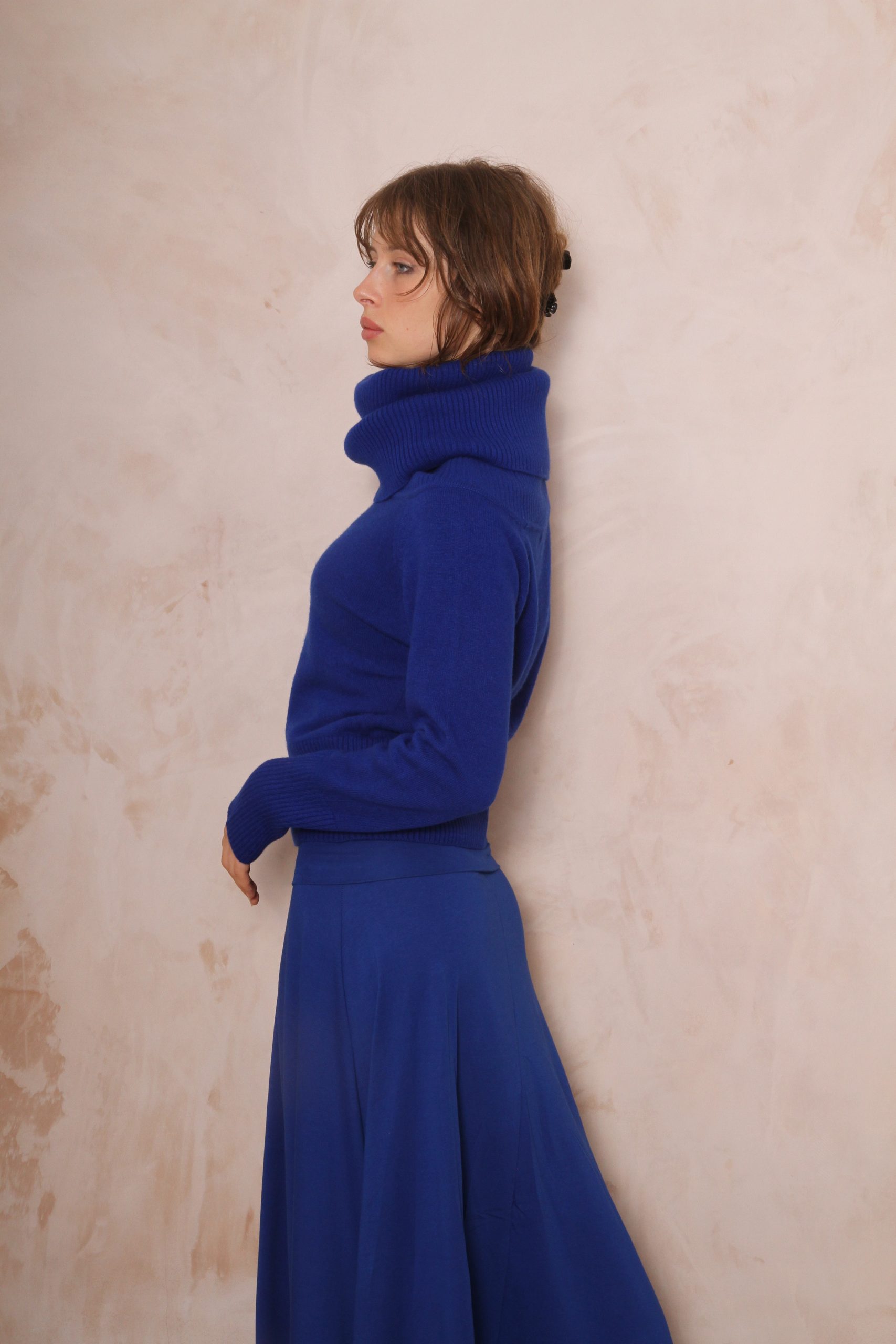 COWL NECK JUMPER PURE LAMBSWOOL preorder - Image 3