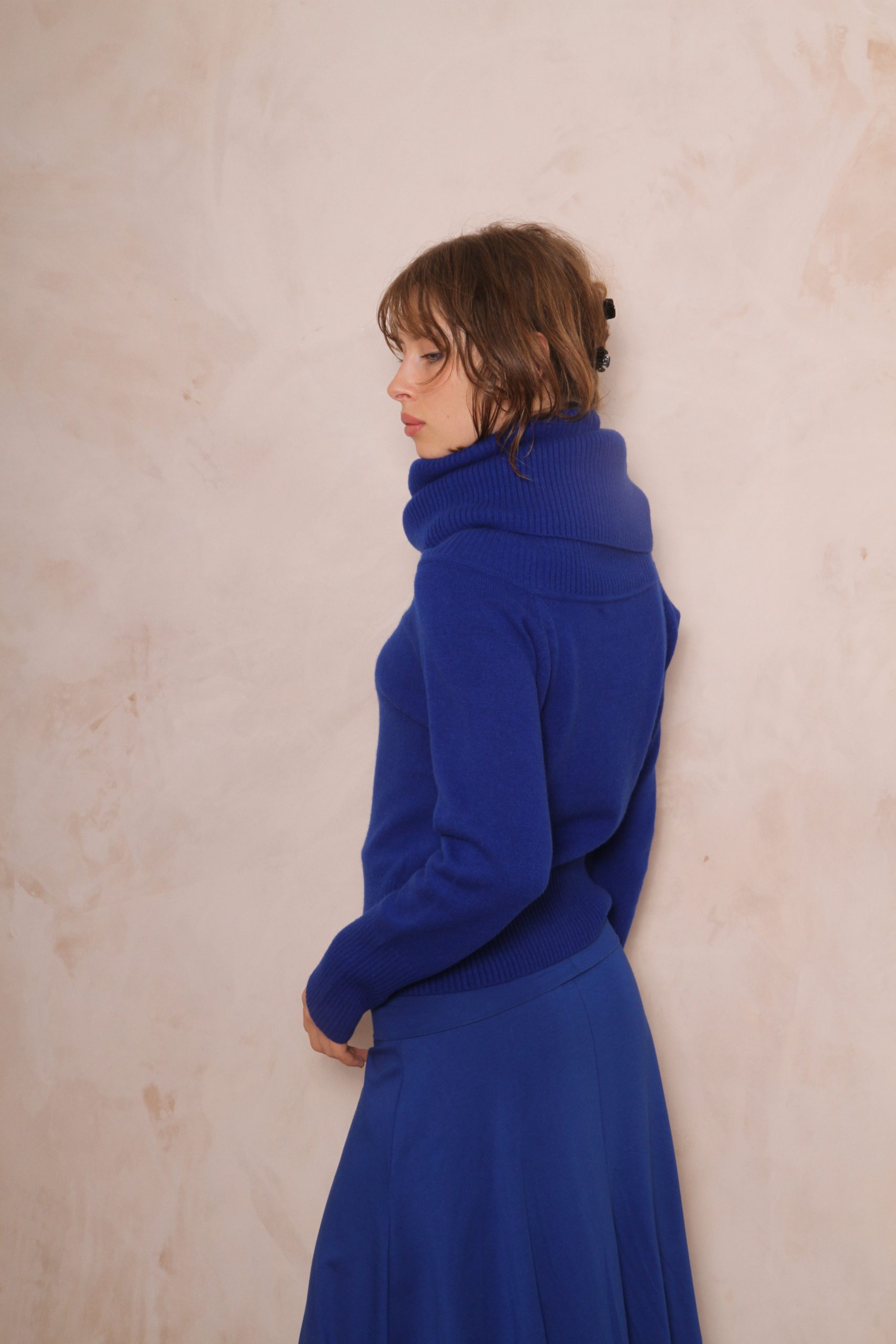 COWL NECK JUMPER PURE LAMBSWOOL preorder - Image 11