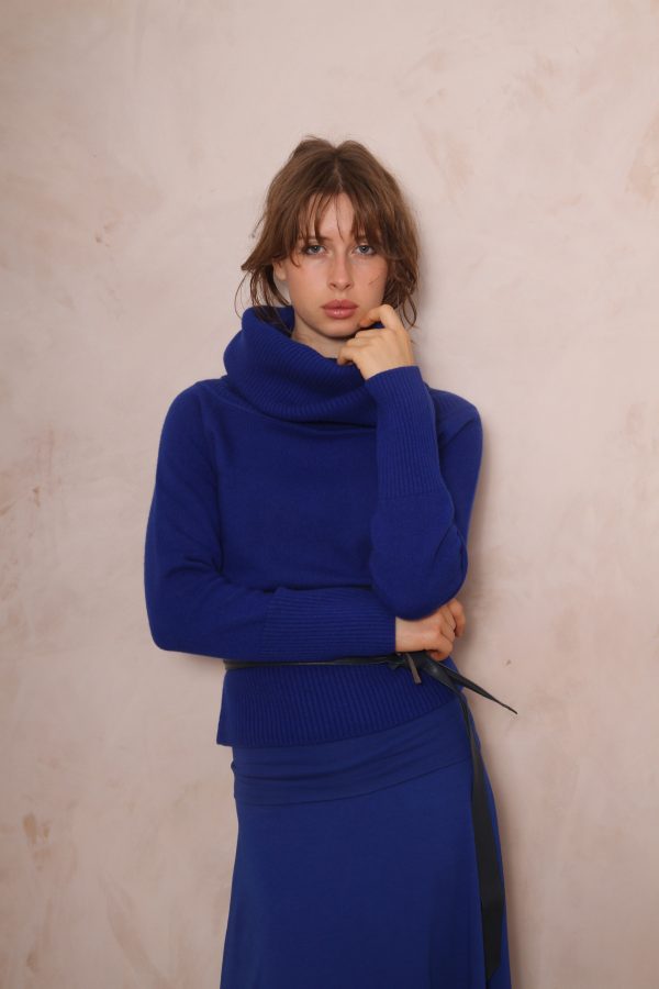 COWL NECK JUMPER PURE LAMBSWOOL preorder - Image 6