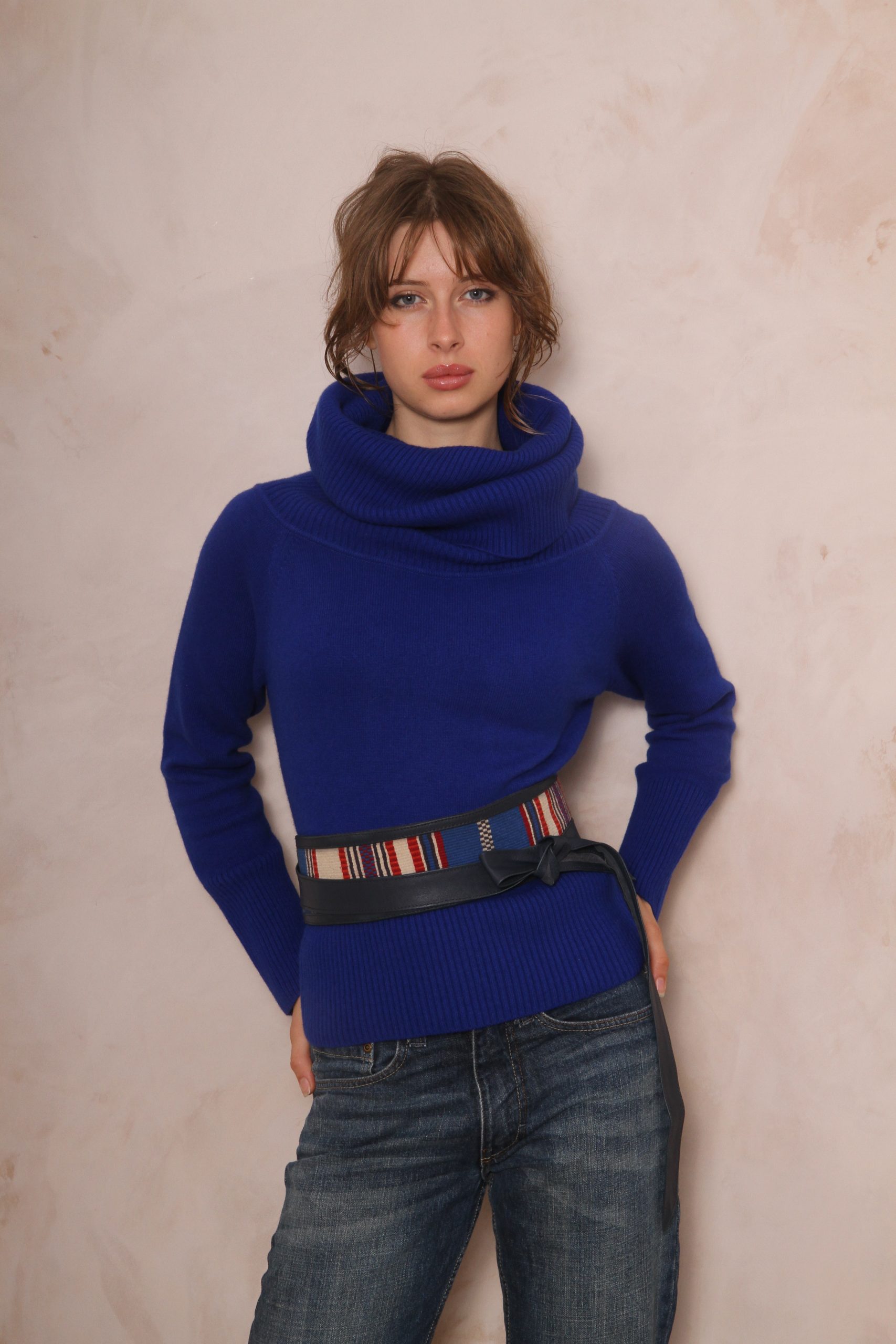 COWL NECK JUMPER PURE LAMBSWOOL preorder