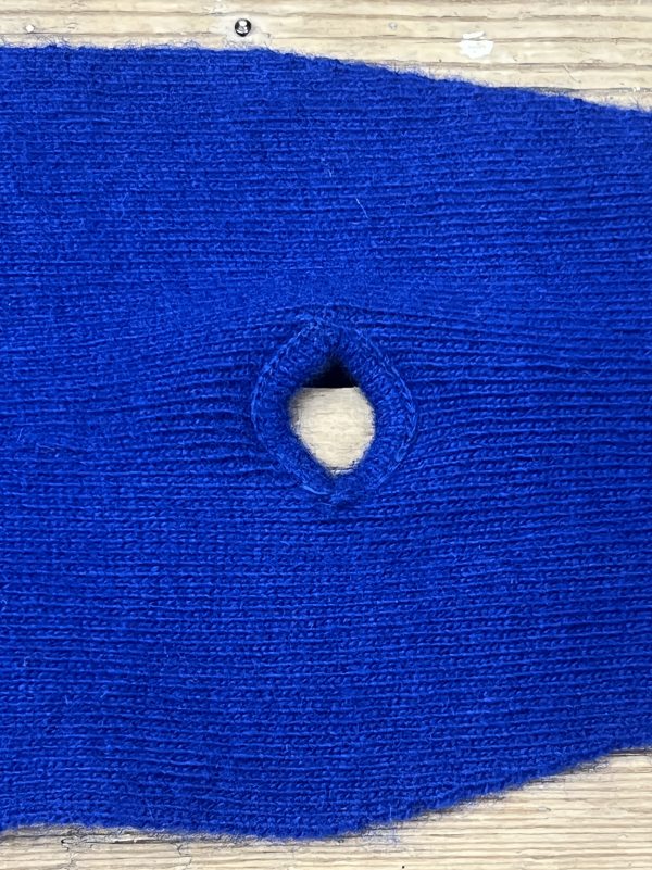 LAMBSWOOL WIDE KNITTED OBI BELT - Image 6