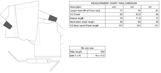 TARA SHAWL NECK CARDIGAN WITH OBI BELT PURE LAMBSWOOL  PREORDER - Image 25