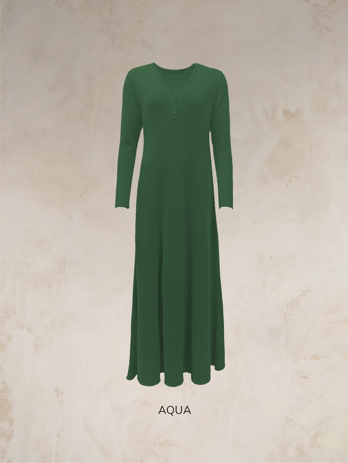 RHIANNON A-LINE MAXI DRESS PURE LAMBSWOOL PREORDER - Image 13