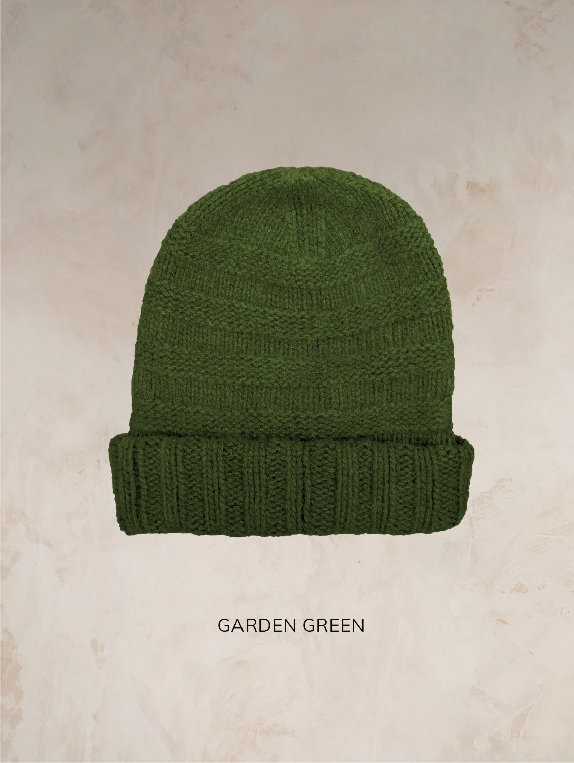 HARUKA CHUNKY RIBBED LAMBSWOOL BEANIE HAT! PREORDER - Image 4