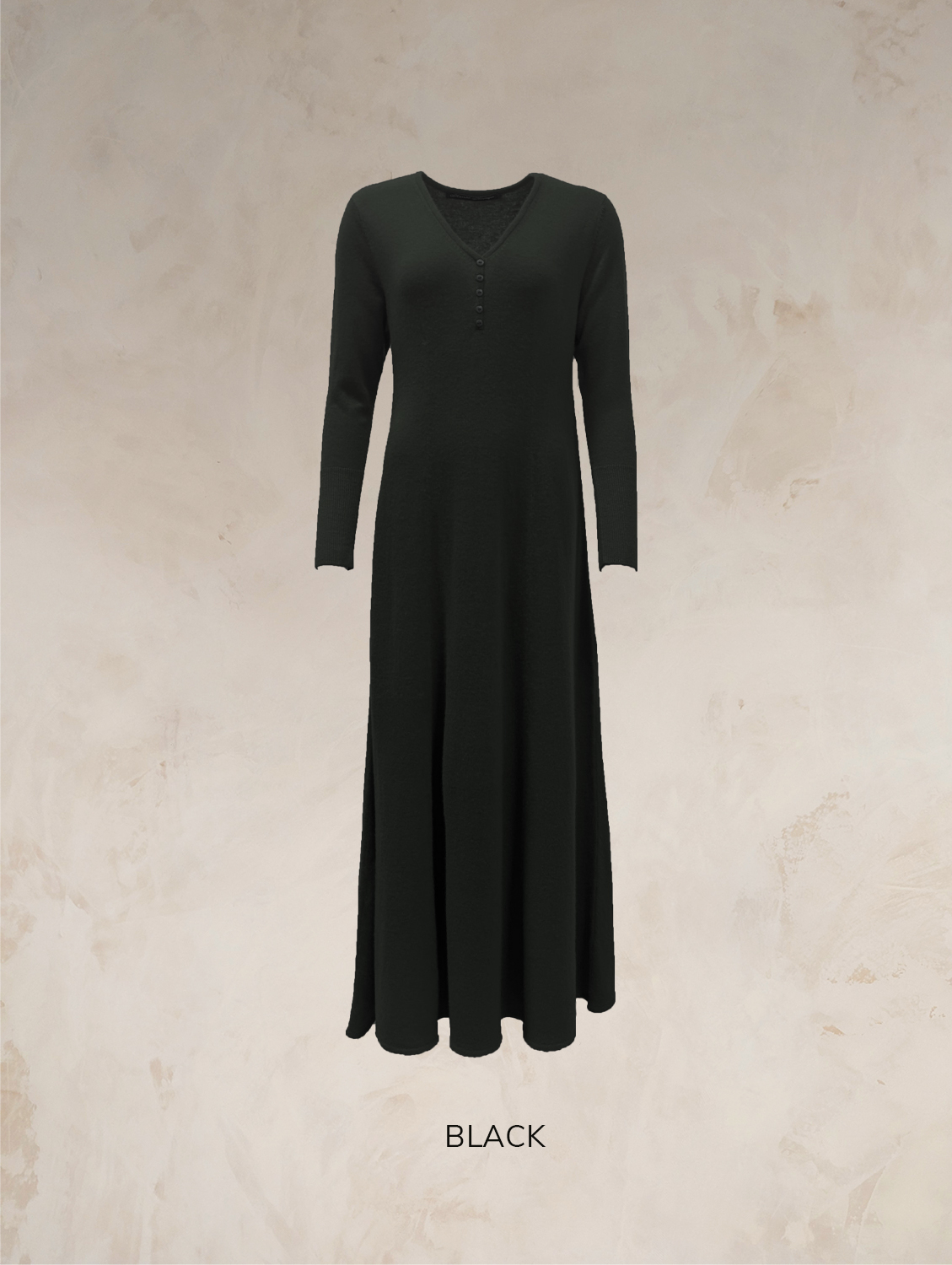 RHIANNON A-LINE MAXI DRESS PURE LAMBSWOOL PREORDER - Image 14