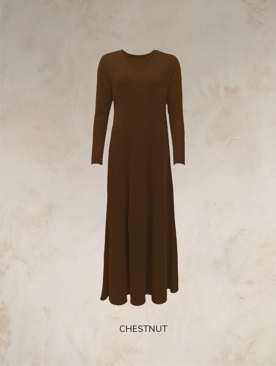 RHIANNON A-LINE MAXI DRESS PURE LAMBSWOOL PREORDER - Image 16