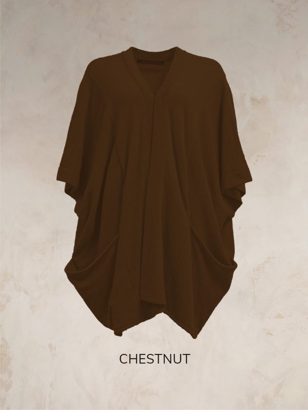 ANU POCKET PONCHO PURE LAMBSWOOL PREORDER - Image 22