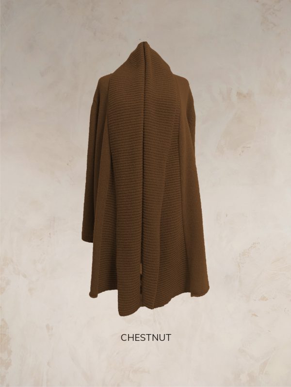 SELKIE OVERSIZED CARDIGAN PURE LAMBSWOOL PREORDER - Image 26