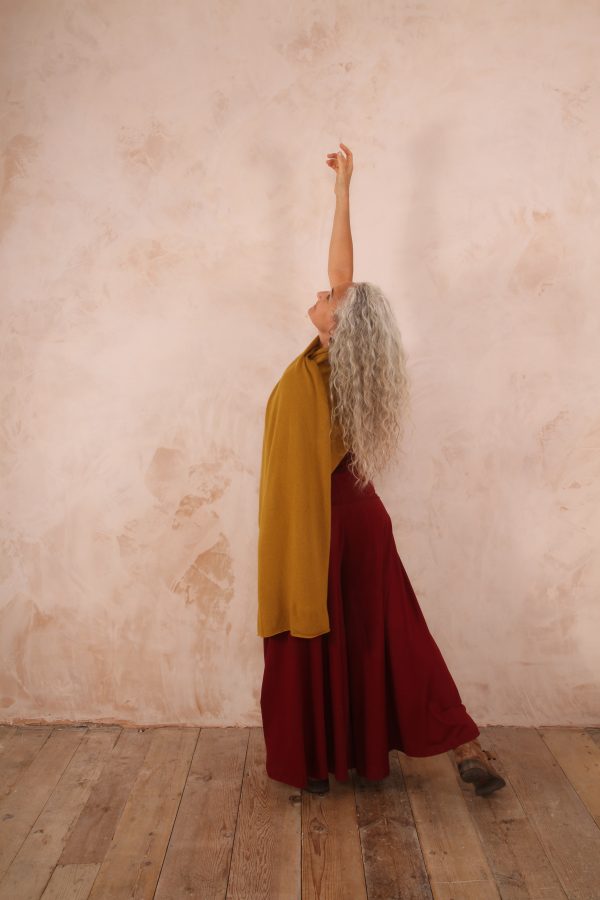 Dancing Trousers Wide Leg Cotton Lycra Hawthorn red - Image 5