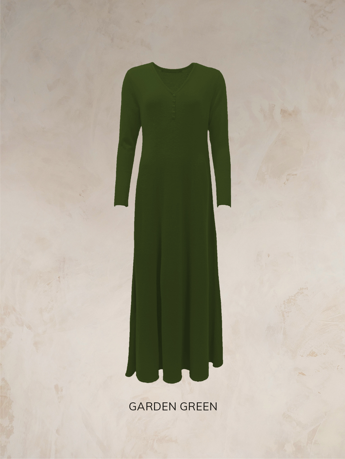RHIANNON A-LINE MAXI DRESS PURE LAMBSWOOL PREORDER - Image 18