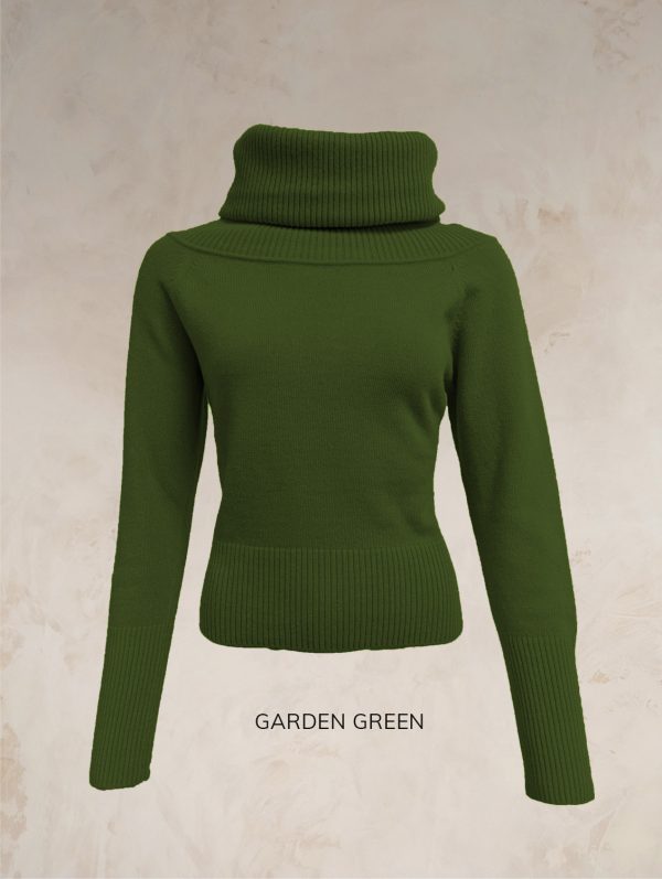 COWL NECK JUMPER PURE LAMBSWOOL preorder - Image 19