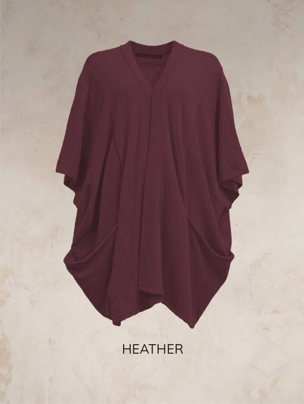 ANU POCKET PONCHO PURE LAMBSWOOL PREORDER - Image 25