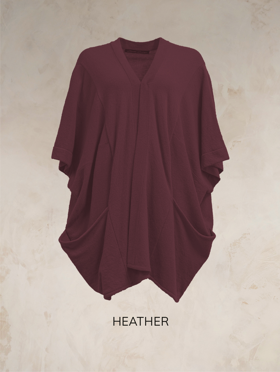 ANU POCKET PONCHO PURE LAMBSWOOL PREORDER - Image 25