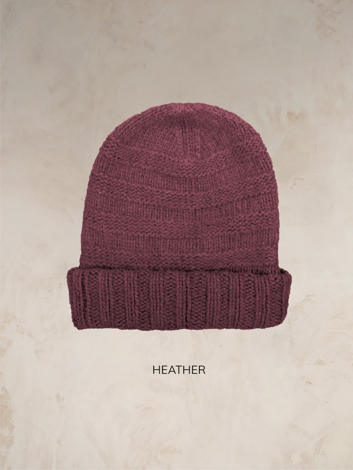 HARUKA CHUNKY RIBBED LAMBSWOOL BEANIE HAT! PREORDER - Image 13