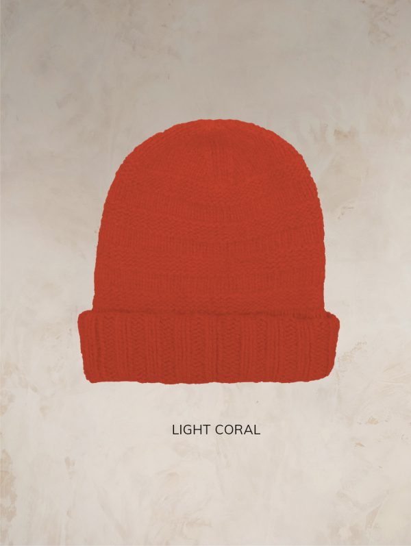 HARUKA CHUNKY RIBBED LAMBSWOOL BEANIE HAT! PREORDER - Image 11