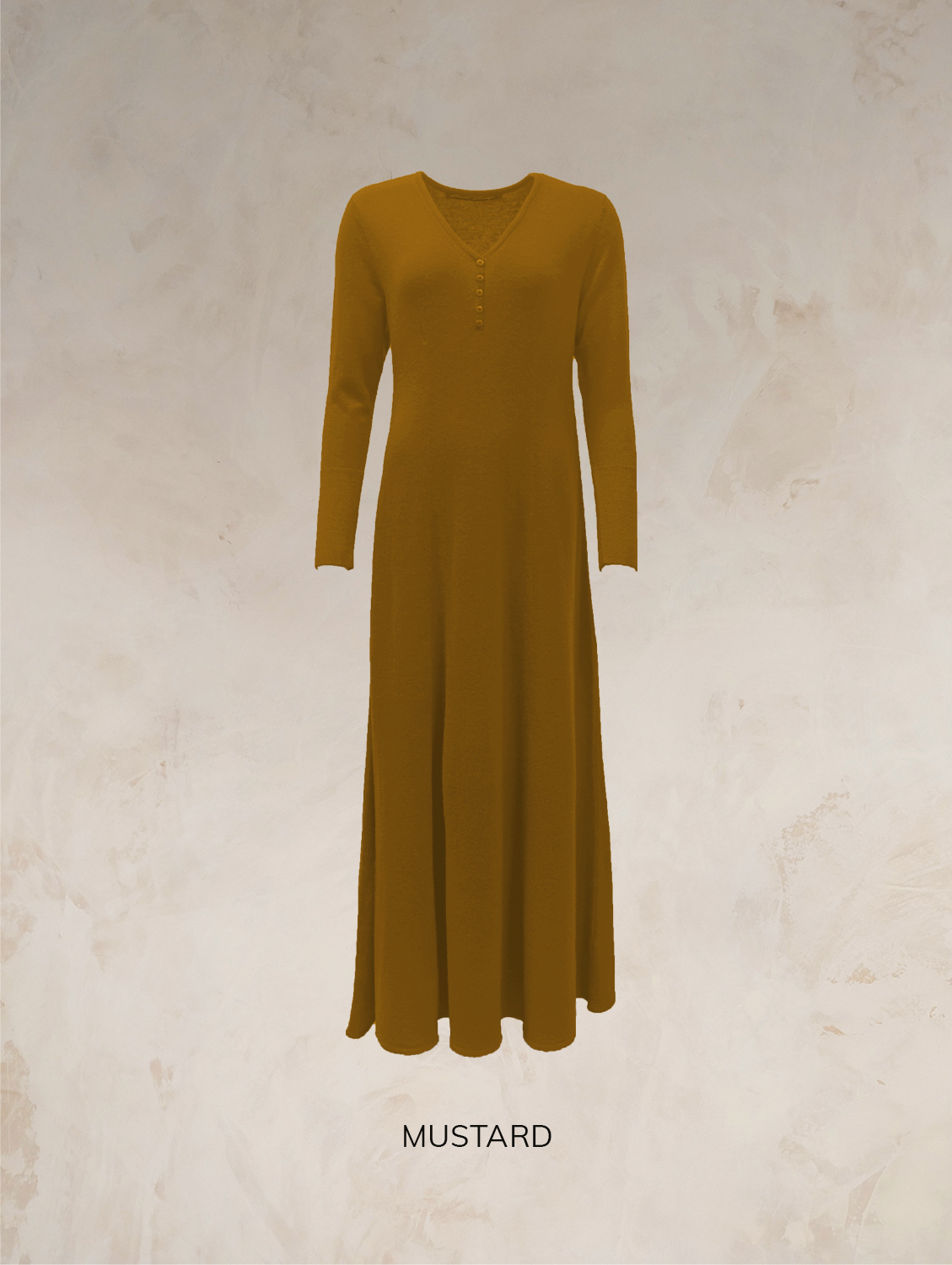 RHIANNON A-LINE MAXI DRESS PURE LAMBSWOOL PREORDER - Image 21