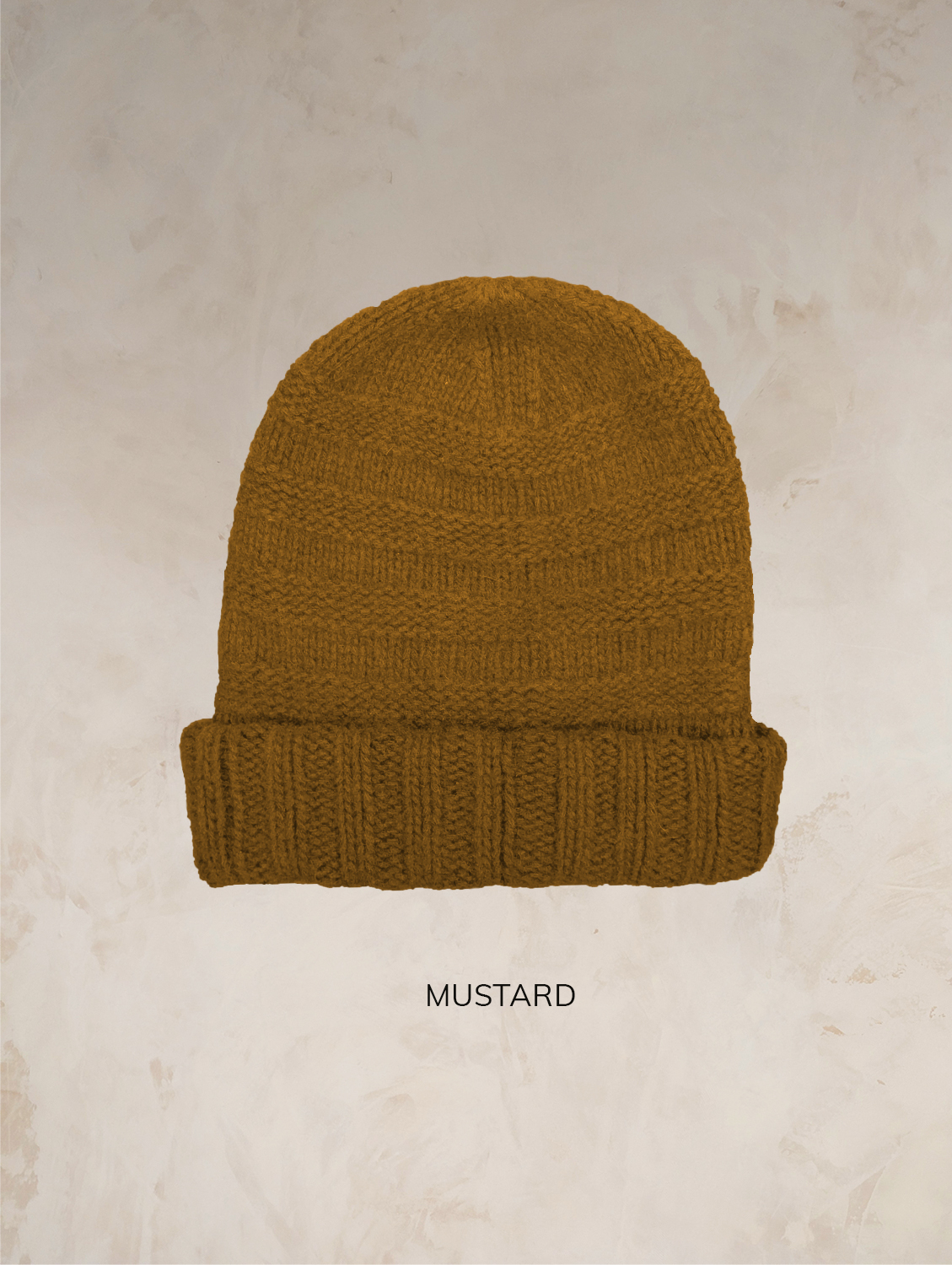 HARUKA CHUNKY RIBBED LAMBSWOOL BEANIE HAT! PREORDER - Image 10