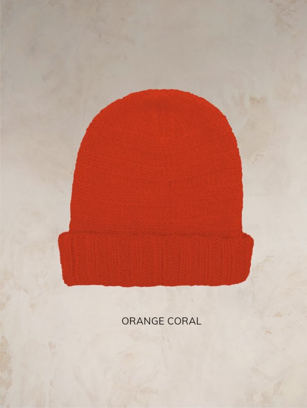 HARUKA CHUNKY RIBBED LAMBSWOOL BEANIE HAT! PREORDER - Image 8