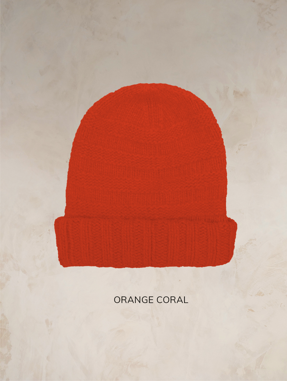 HARUKA CHUNKY RIBBED LAMBSWOOL BEANIE HAT! PREORDER - Image 8