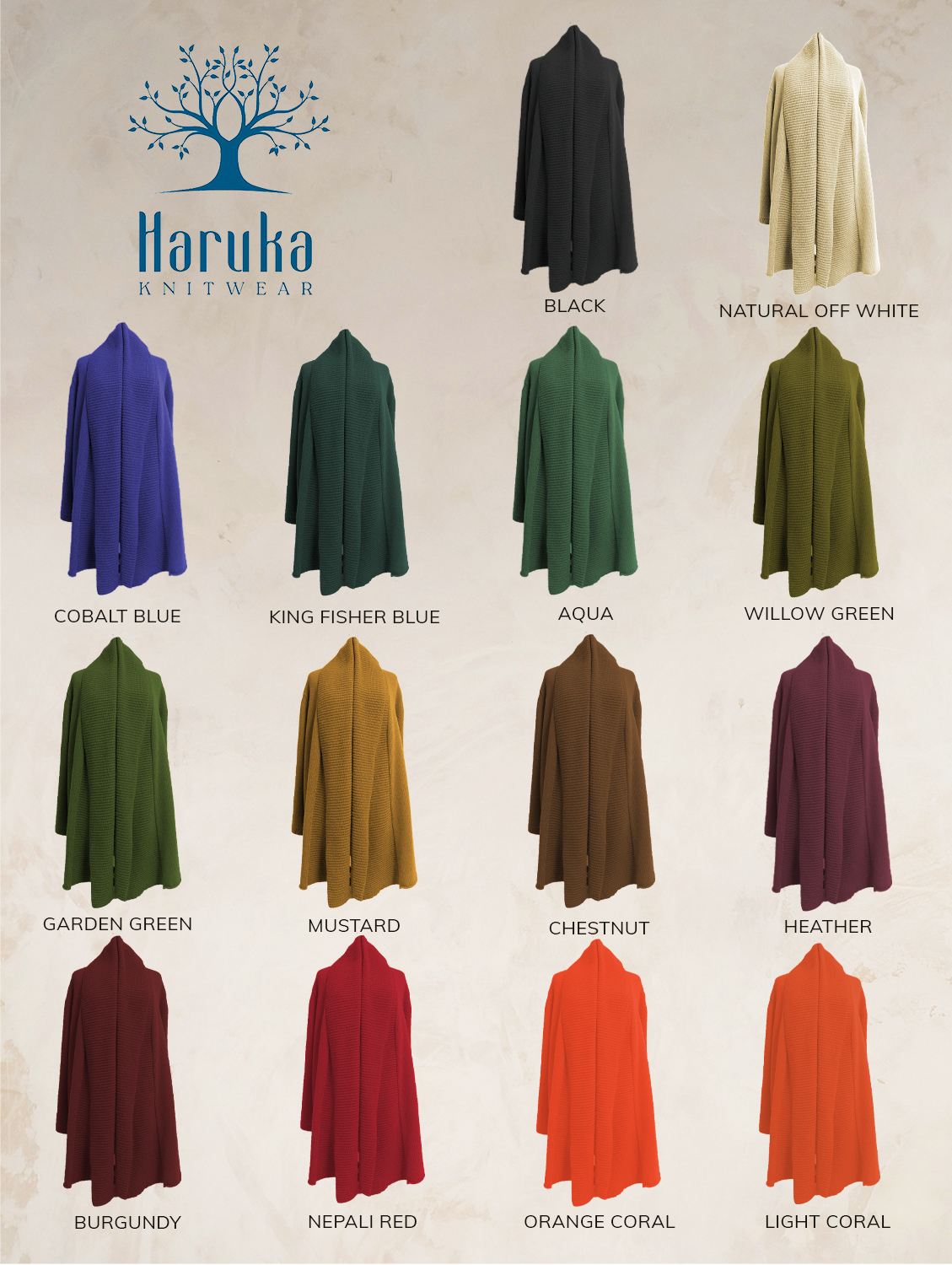 SELKIE OVERSIZED CARDIGAN PURE LAMBSWOOL PREORDER - Image 2