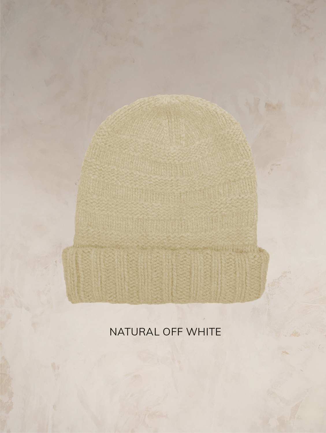HARUKA CHUNKY RIBBED LAMBSWOOL BEANIE HAT! PREORDER - Image 7