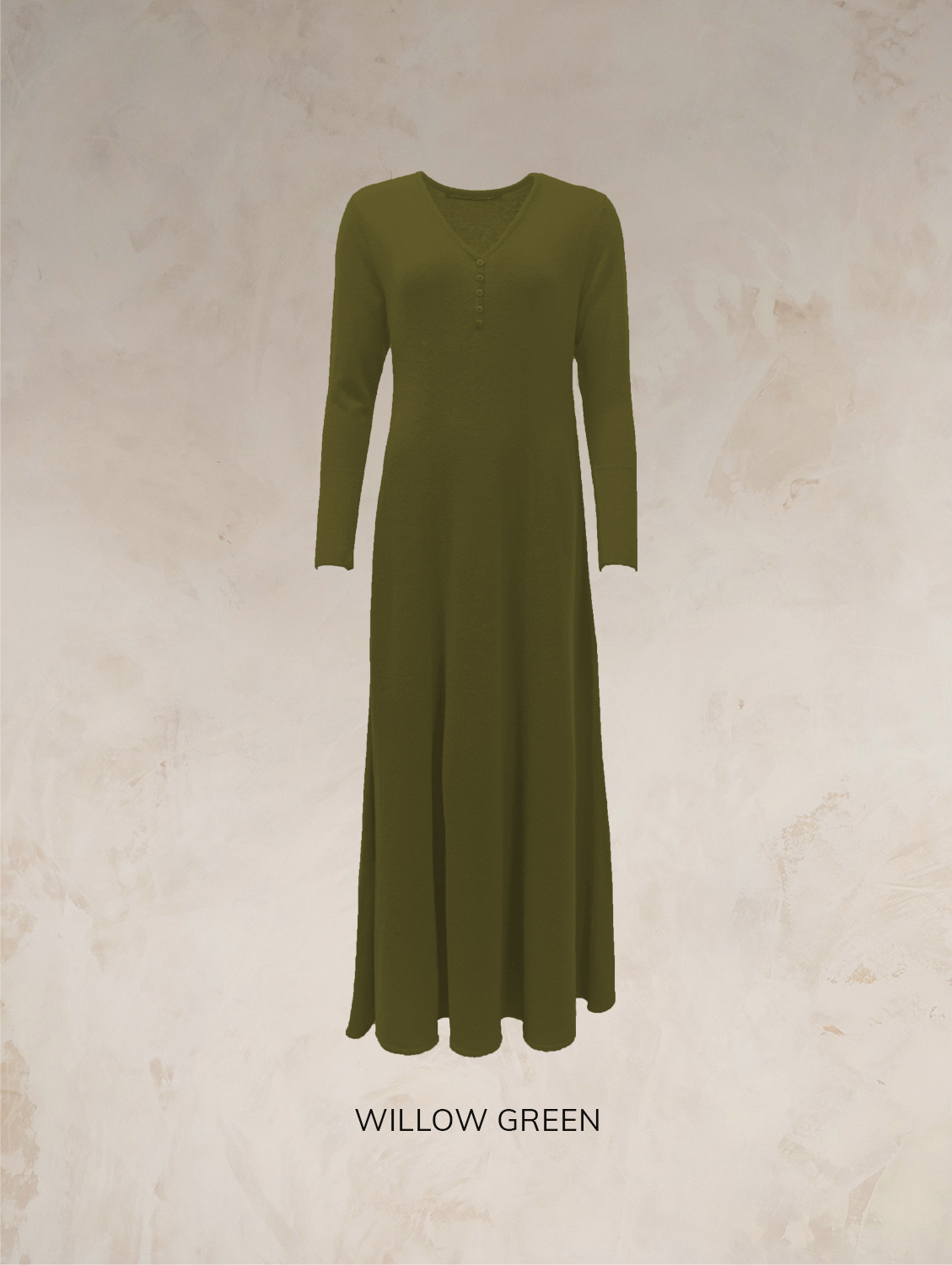 RHIANNON A-LINE MAXI DRESS PURE LAMBSWOOL PREORDER - Image 26