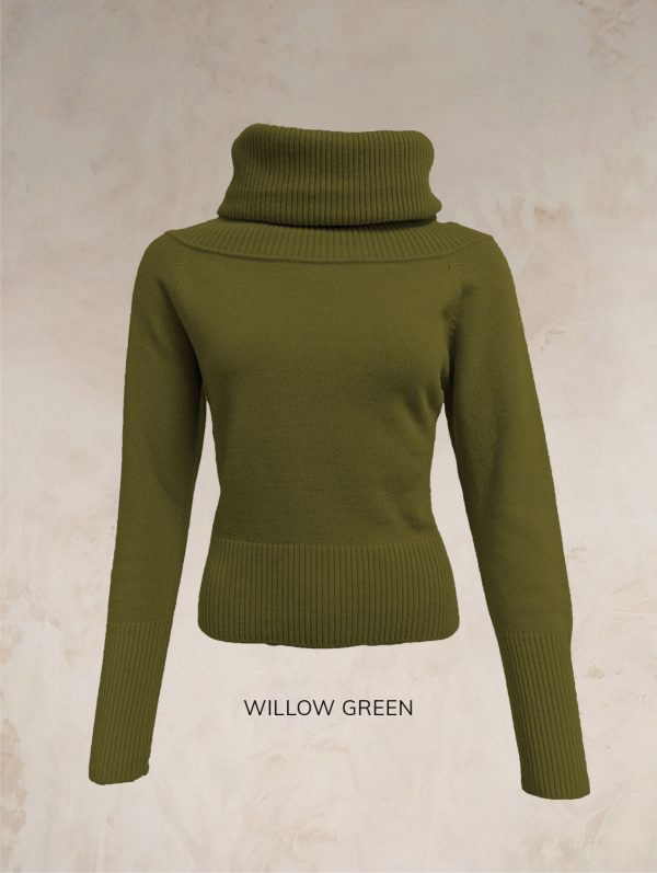 COWL NECK JUMPER PURE LAMBSWOOL preorder - Image 27