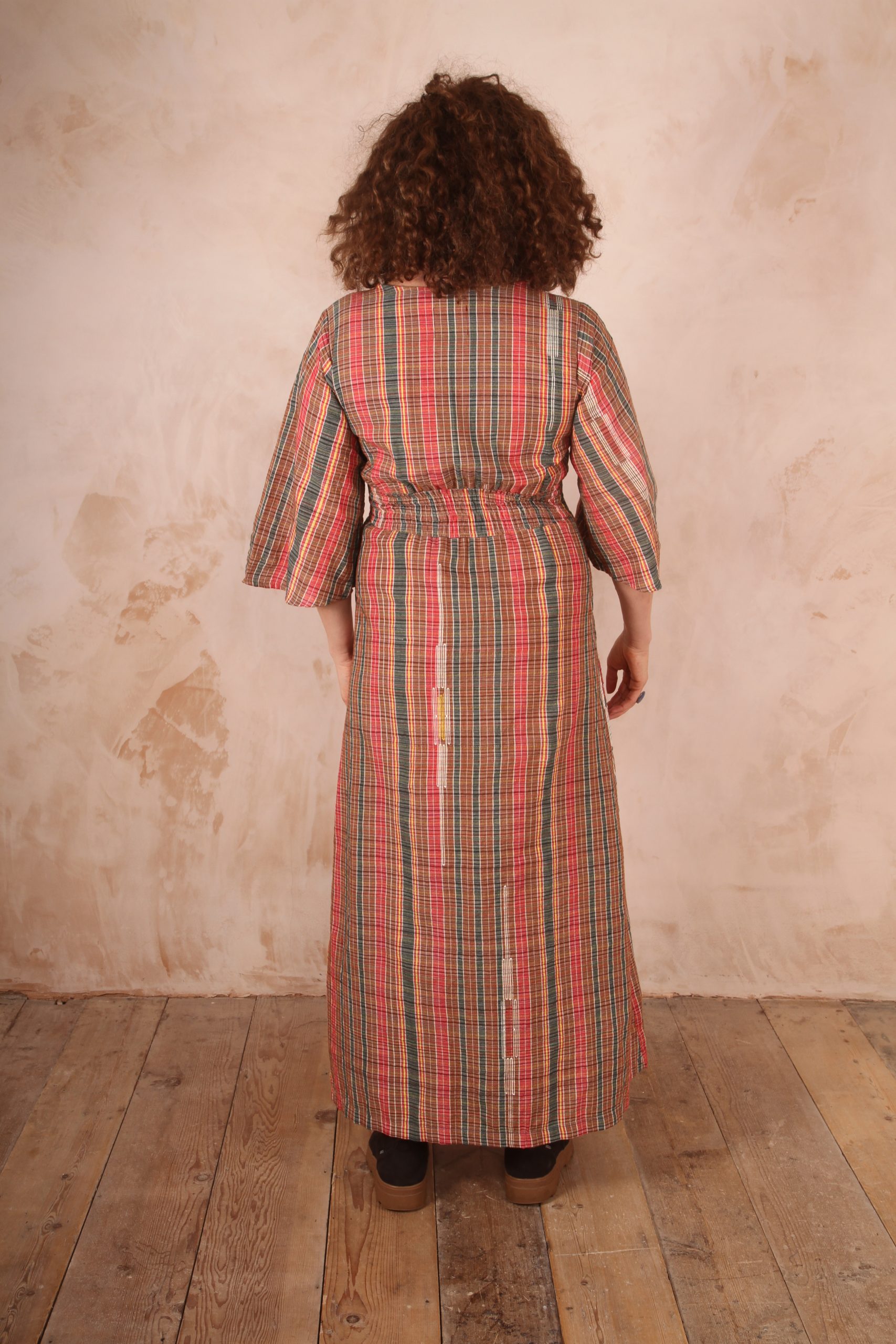 Boho Dress Special Limited Edition Clay and Earth Weave - Image 8