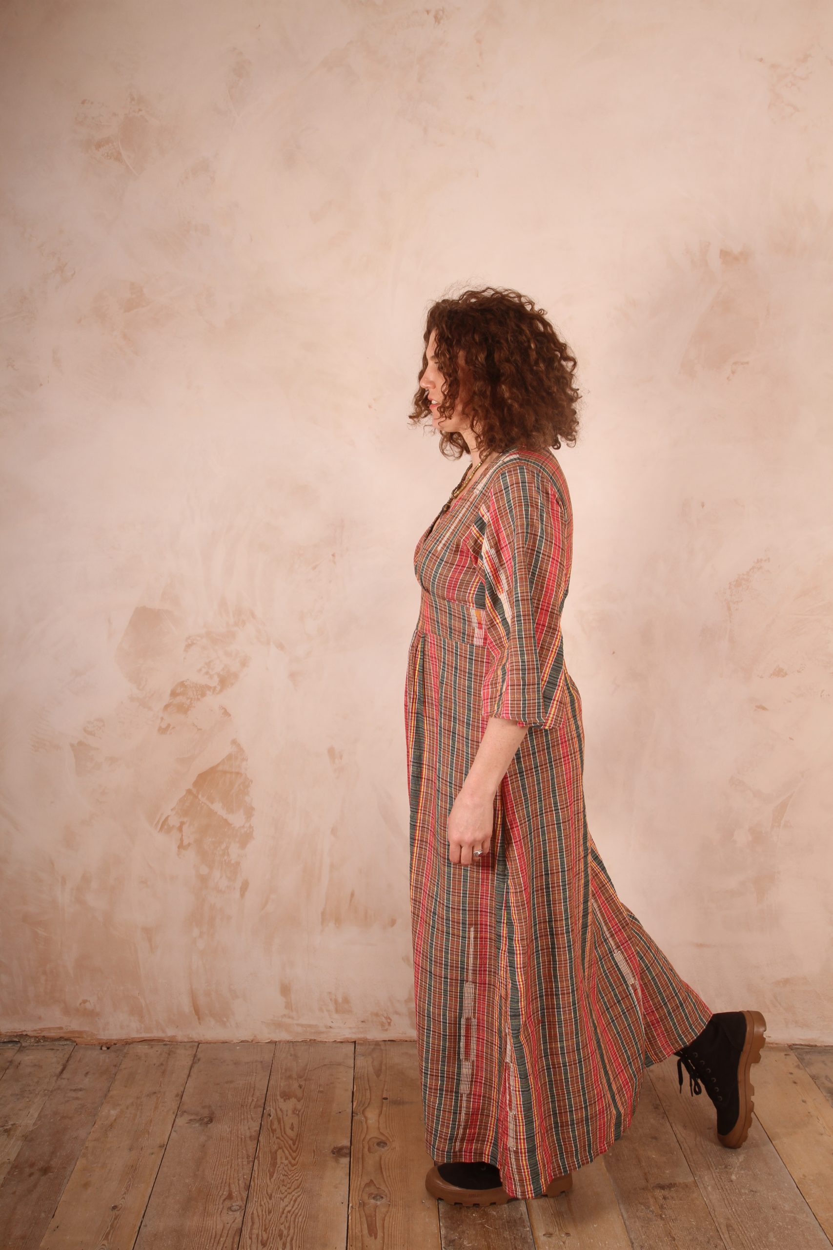 Boho Dress Special Limited Edition Clay and Earth Weave - Image 7