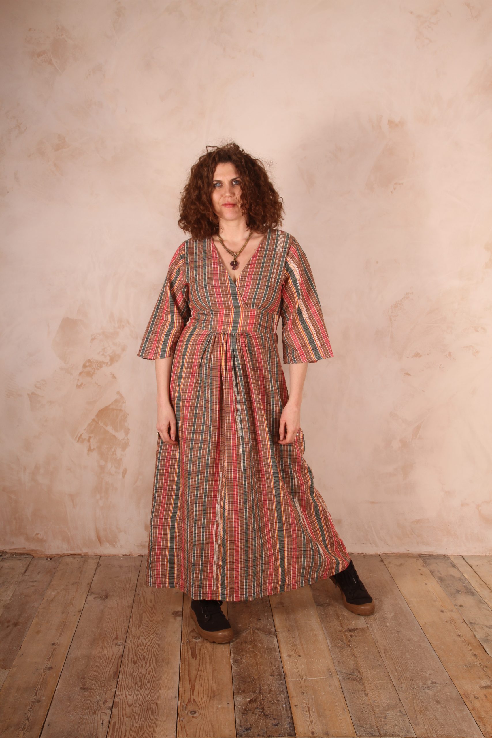 Boho Dress Special Limited Edition Clay and Earth Weave