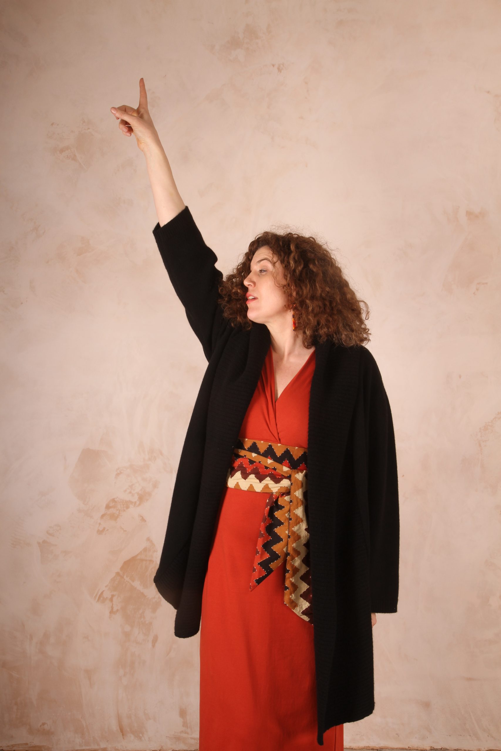 Freya oversized jersey cardigan 100% Cotton Black - Image 14