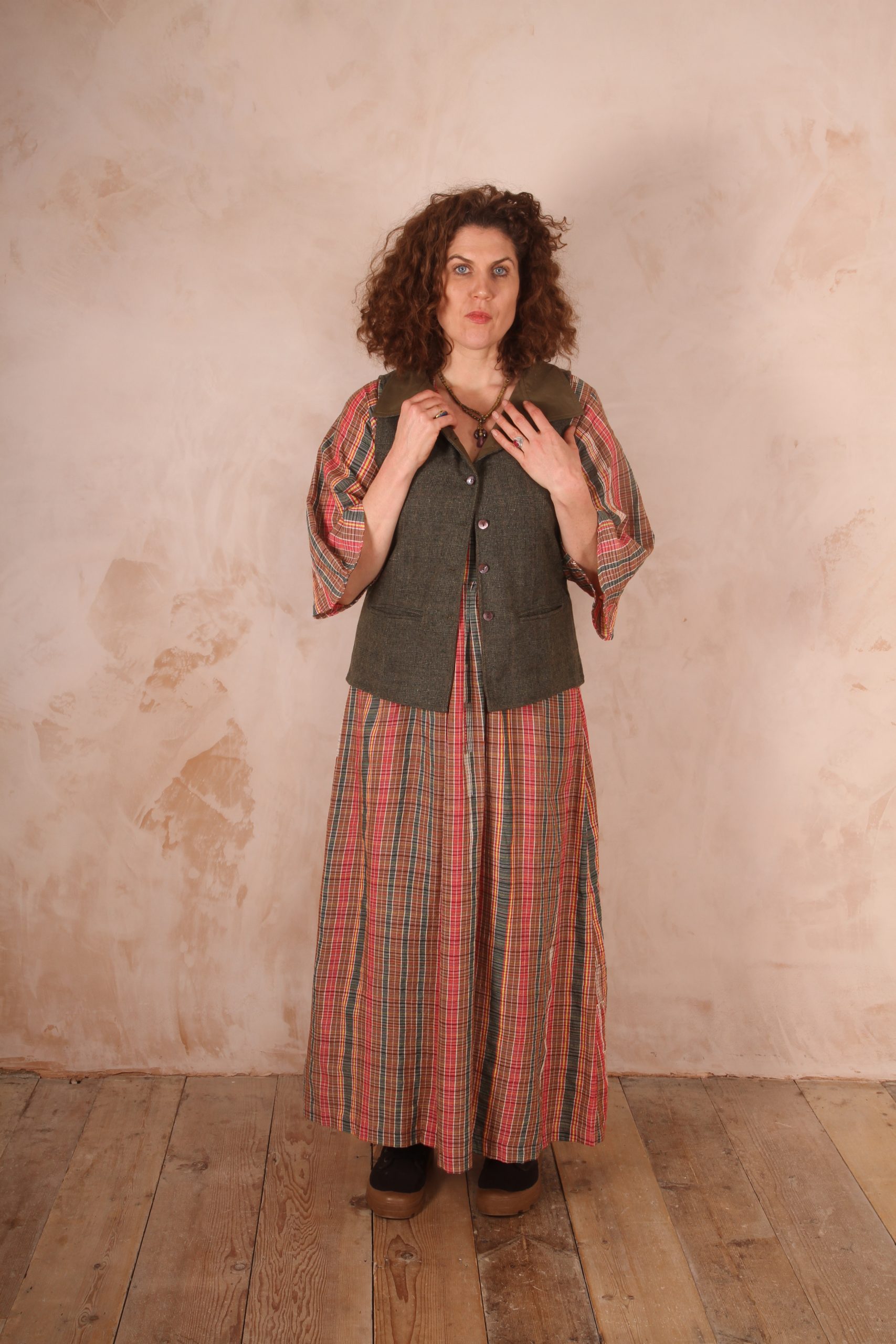 Boho Dress Special Limited Edition Clay and Earth Weave - Image 6